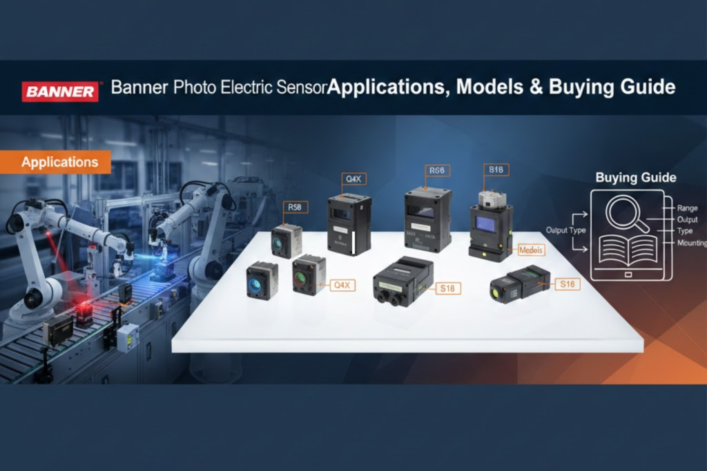 Banner photo electric sensor