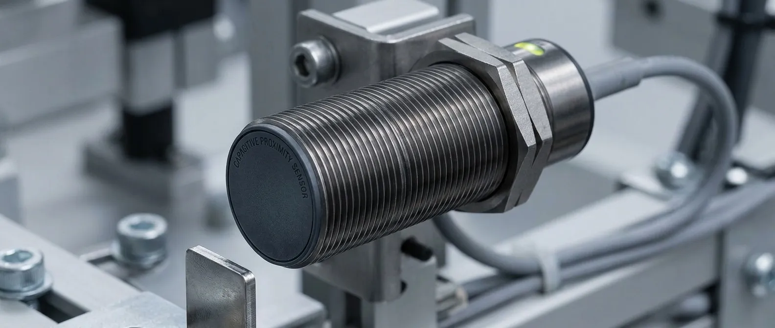 Inductive proximity sensor in factory automation
