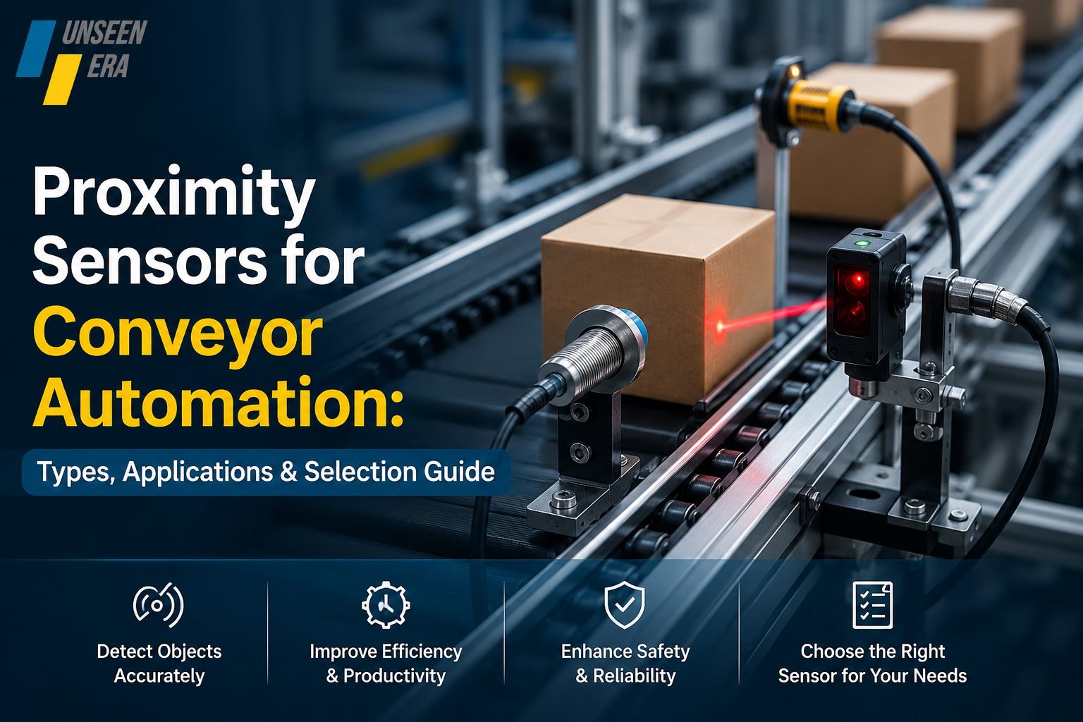 Proximity Sensors for Conveyor Automation: Types, Applications & Selection Guide