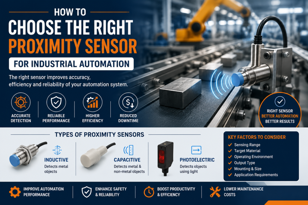Proximity sensor industrial automation