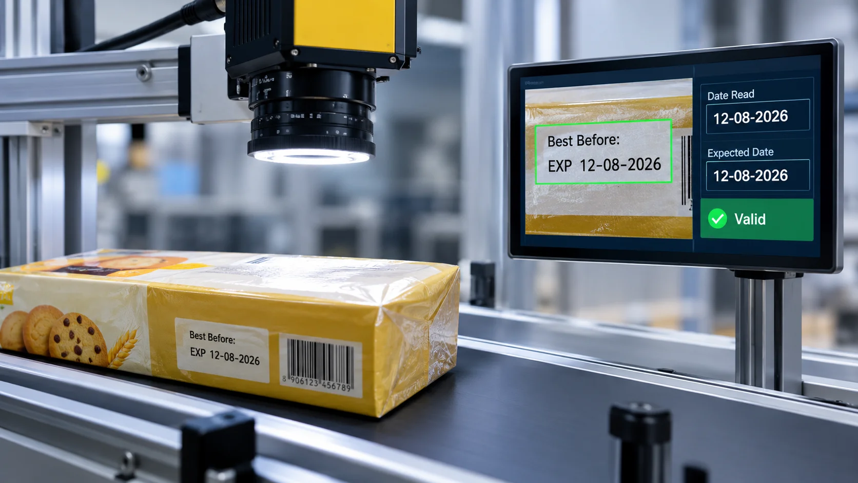 Machine Vision Inspection on Conveyor Belt