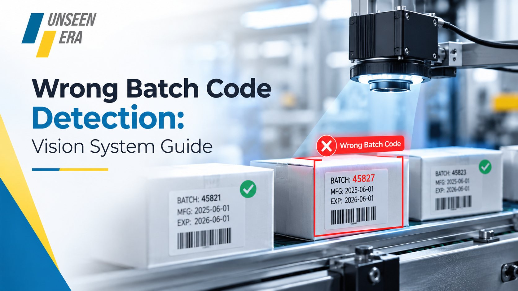 Wrong Batch Code Detection: A Vision System Guide